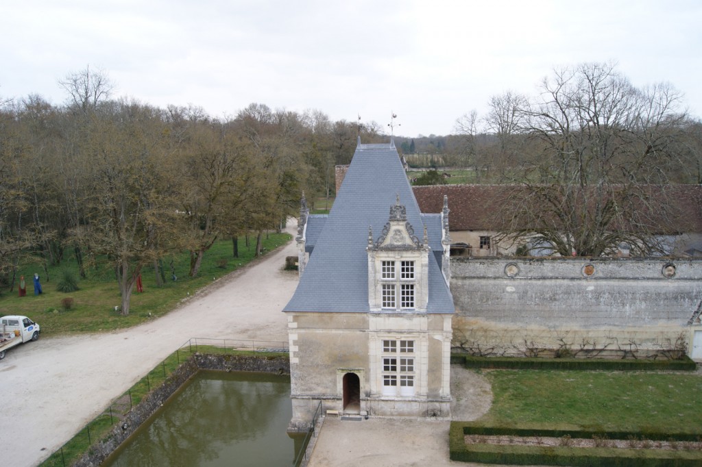 Restauration du chateau de Villesavin